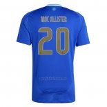 Camiseta Argentina Jugador Mac Allister Segunda 2024