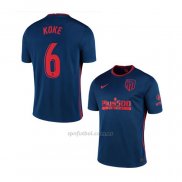 Camiseta Atletico Madrid Jugador Koke Segunda 2020-2021