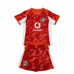 Camiseta Borussia Dortmund Portero Segunda Nino 2025-2026 Rojo