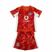 Camiseta Borussia Dortmund Portero Segunda Nino 2025-2026 Rojo