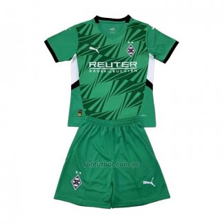 Camiseta Borussia Monchengladbach Segunda Nino 2024-2025