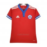 Camiseta Chile Primera Mujer 2021-2022