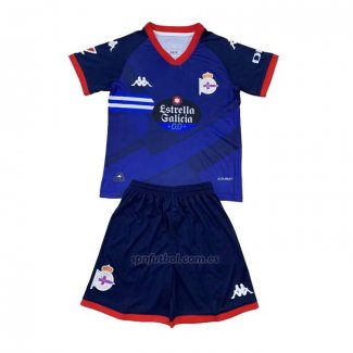 Camiseta Deportivo de La Coruna Segunda Nino 2024-2025