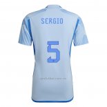 Camiseta Espana Jugador Sergio Segunda 2022
