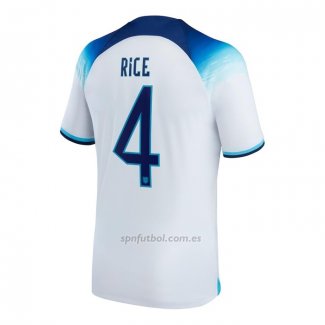 Camiseta Inglaterra Jugador Rice Primera 2022