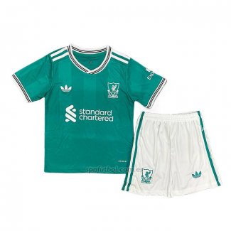 Camiseta Liverpool Tercera Nino 2025-2026