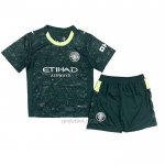 Camiseta Manchester City Cuarto Nino 2025-2026
