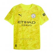 Camiseta Manchester City Portero 2025-2026 Amarillo
