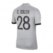 Camiseta Paris Saint-Germain Jugador C.Soler Segunda 2022-2023