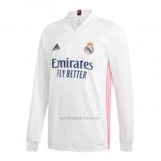 Camiseta Real Madrid Primera Manga Larga 2020-2021