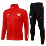 Chandal de Chaqueta del Manchester United 2025-2026 Rojo
