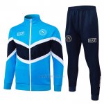 Chandal de Chaqueta del Napoli 2025-2026 Azul Negro
