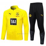 Chandal de Sudadera del Borussia Dortmund 2023-2024 Amarillo