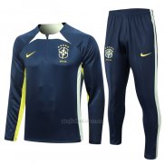 Chandal de Sudadera del Brasil 2023-2024 Azul