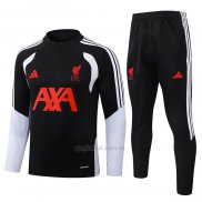 Chandal de Sudadera del Liverpool Nino 2026-2027 Negro
