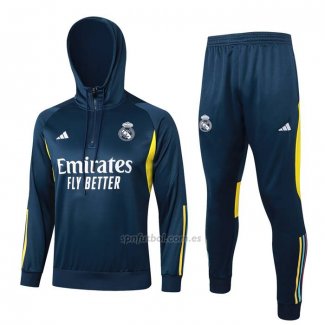 Chandal de Sudadera del Real Madrid 2023-2024 Azul