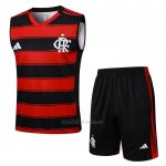 Chandal del Flamengo Sin Mangas 2025-2026 Negro Rojo