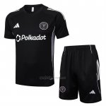 Chandal del Inter Miami Manga Corta 2025-2026 Negro - Pantalon Corto