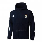 Chaqueta con Capucha del Real Madrid 2025-2026 Negro
