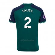 Camiseta Arsenal Jugador Saliba Tercera 2023-2024