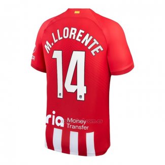 Camiseta Atletico Madrid Jugador M.Llorente Primera 2023-2024