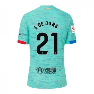 Camiseta Barcelona Jugador F.De Jong Tercera 2022-2023