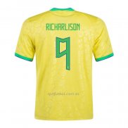 Camiseta Brasil Jugador Richarlison Primera 2022