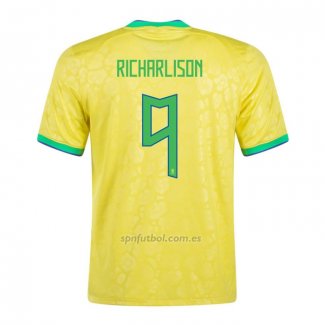 Camiseta Brasil Jugador Richarlison Primera 2022