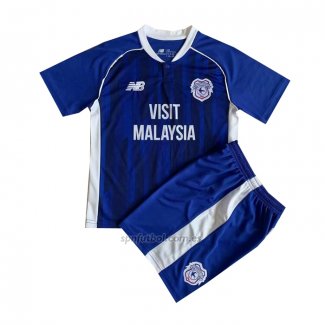 Camiseta Cardiff City Primera Nino 2023-2024