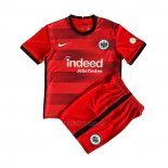 Camiseta Eintracht Frankfurt Segunda Nino 2021-2022