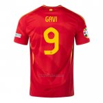 Camiseta Espana Jugador Gavi Primera 2024