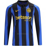 Camiseta Inter Milan Primera Manga Larga 2026-2027