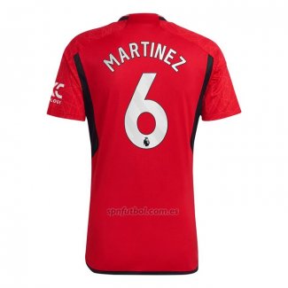 Camiseta Manchester United Jugador Martinez Primera 2023-2024