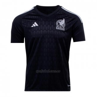 Camiseta Mexico Portero 2022 Negro