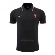 Camiseta Polo del Liverpool 2022-2023 Negro