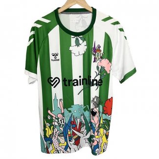 Camiseta Pre Partido del Real Betis 2025-2026 Verde Blanco