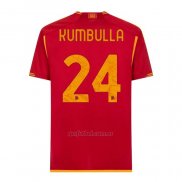 Camiseta Roma Jugador Kumbulla Primera 2023-2024