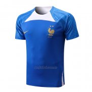 Camiseta de Entrenamiento Francia 2022-2023 Azul