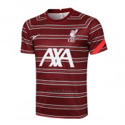 Camiseta de Entrenamiento Liverpool 2021-2022 Rojo