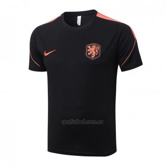 Camiseta de Entrenamiento Paises Bajos 2026-2027 Negro