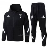 Chandal con Capucha del Juventus 2025-2026 Negro