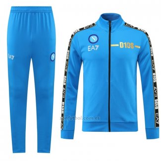 Chandal de Chaqueta del Napoli 2022-2023 Azul