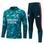 Chandal de Sudadera del Real Madrid Nino 2026-2027 Verde