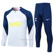 Chandal de Sudadera del Tottenham Hotspur Nino 2023-2024 Gris