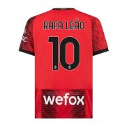 Camiseta AC Milan Jugador Rafa Leao Primera 2023-2024