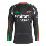 Camiseta Arsenal Segunda Manga Larga 2024-2025