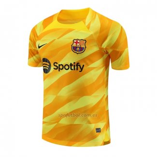 Camiseta Barcelona Portero 2023-2024 Amarillo