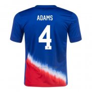 Camiseta Estados Unidos Jugador Adams Segunda 2024