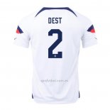 Camiseta Estados Unidos Jugador Dest Primera 2022