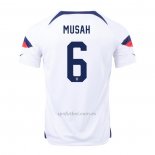 Camiseta Estados Unidos Jugador Musah Primera 2022